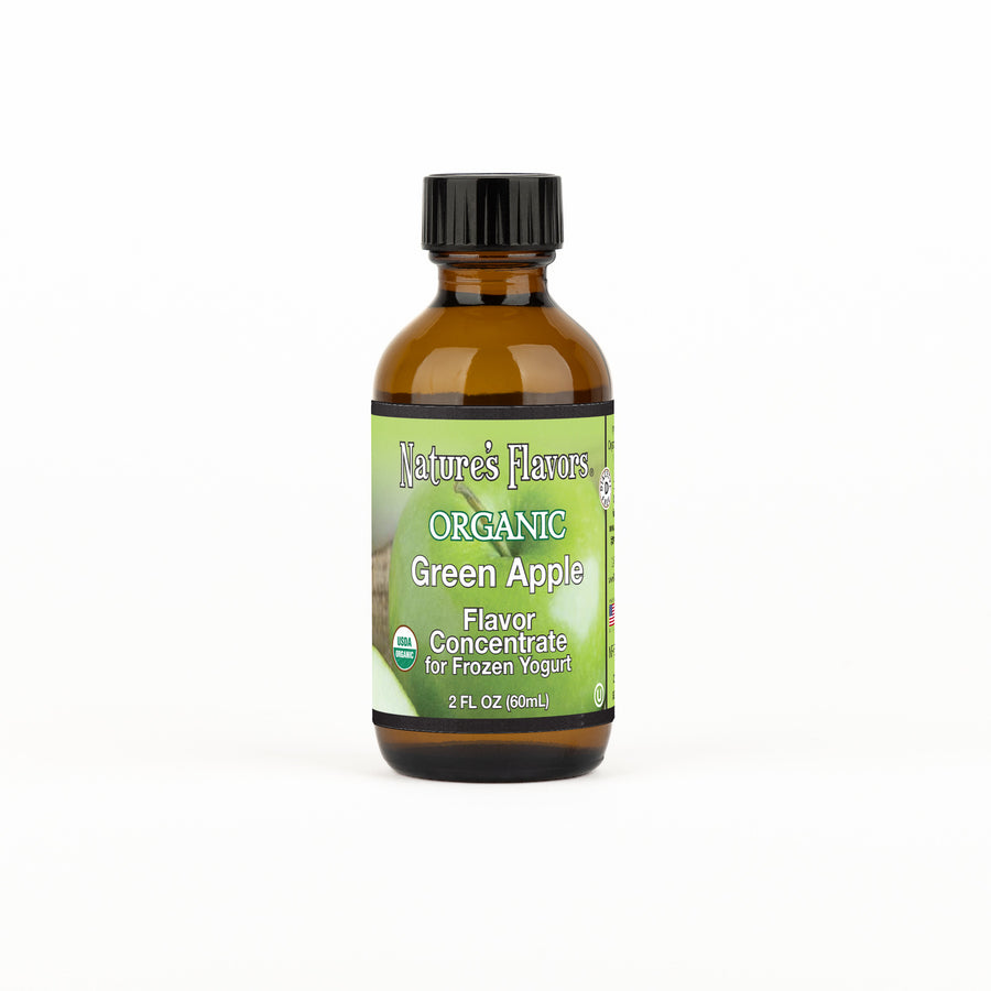 Organic Green Apple Flavor Concentrate Without Diacetyl For Frozen Yogurt