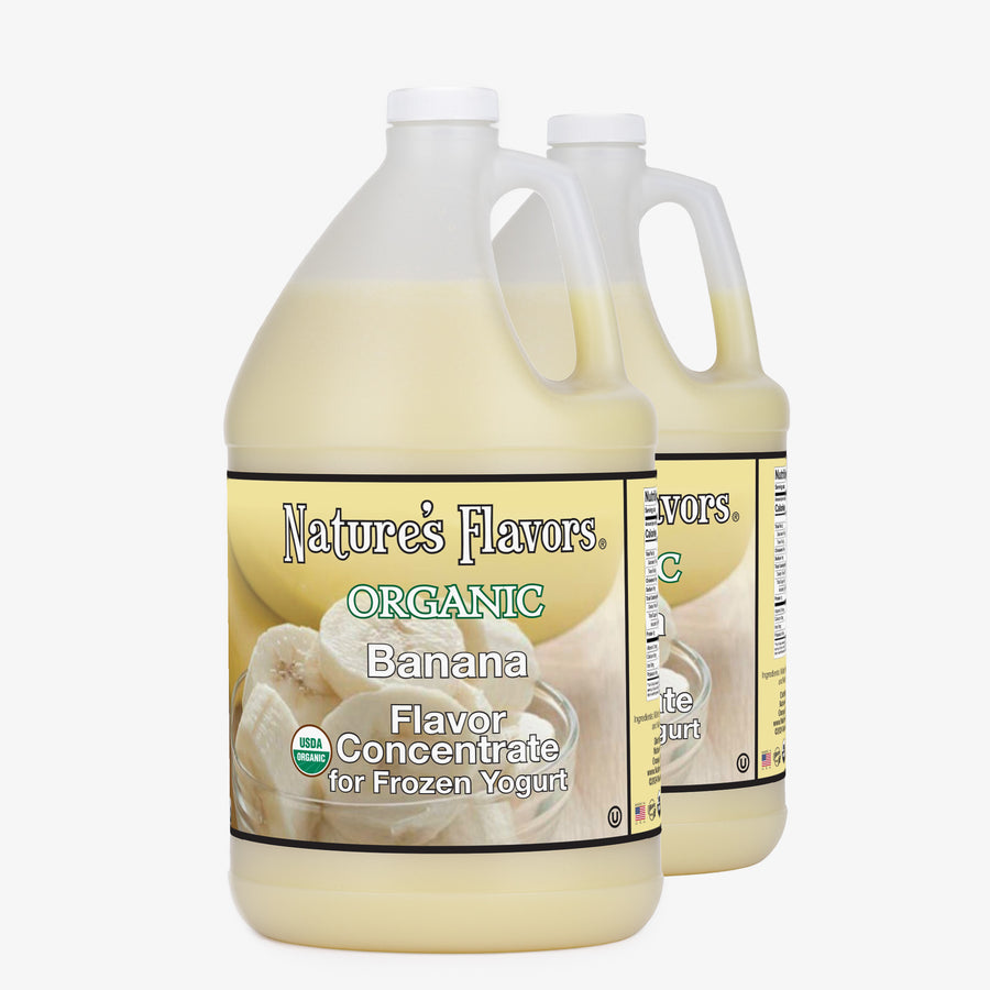 Organic Banana Flavor Concentrate For Frozen Yogurt no Diacetyl