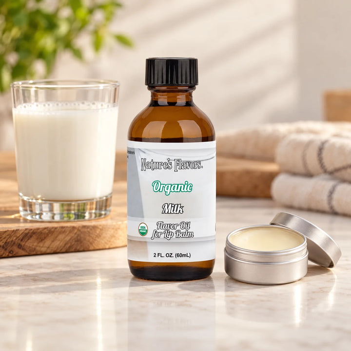 Organic Milk Flavor Oil for Lip Balm