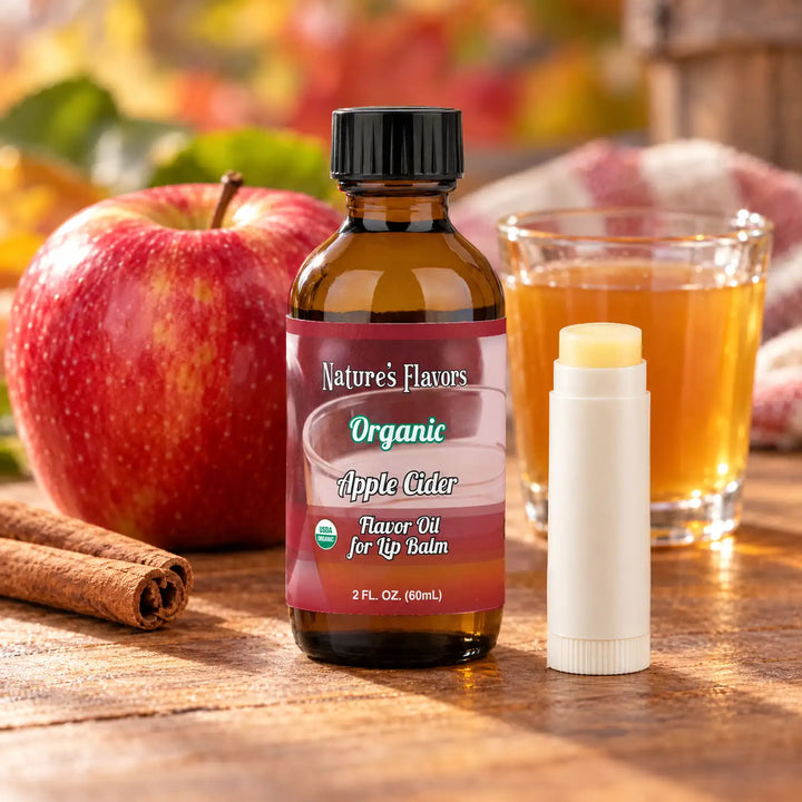 Organic Apple Cider Flavor Oil for Lip Balm