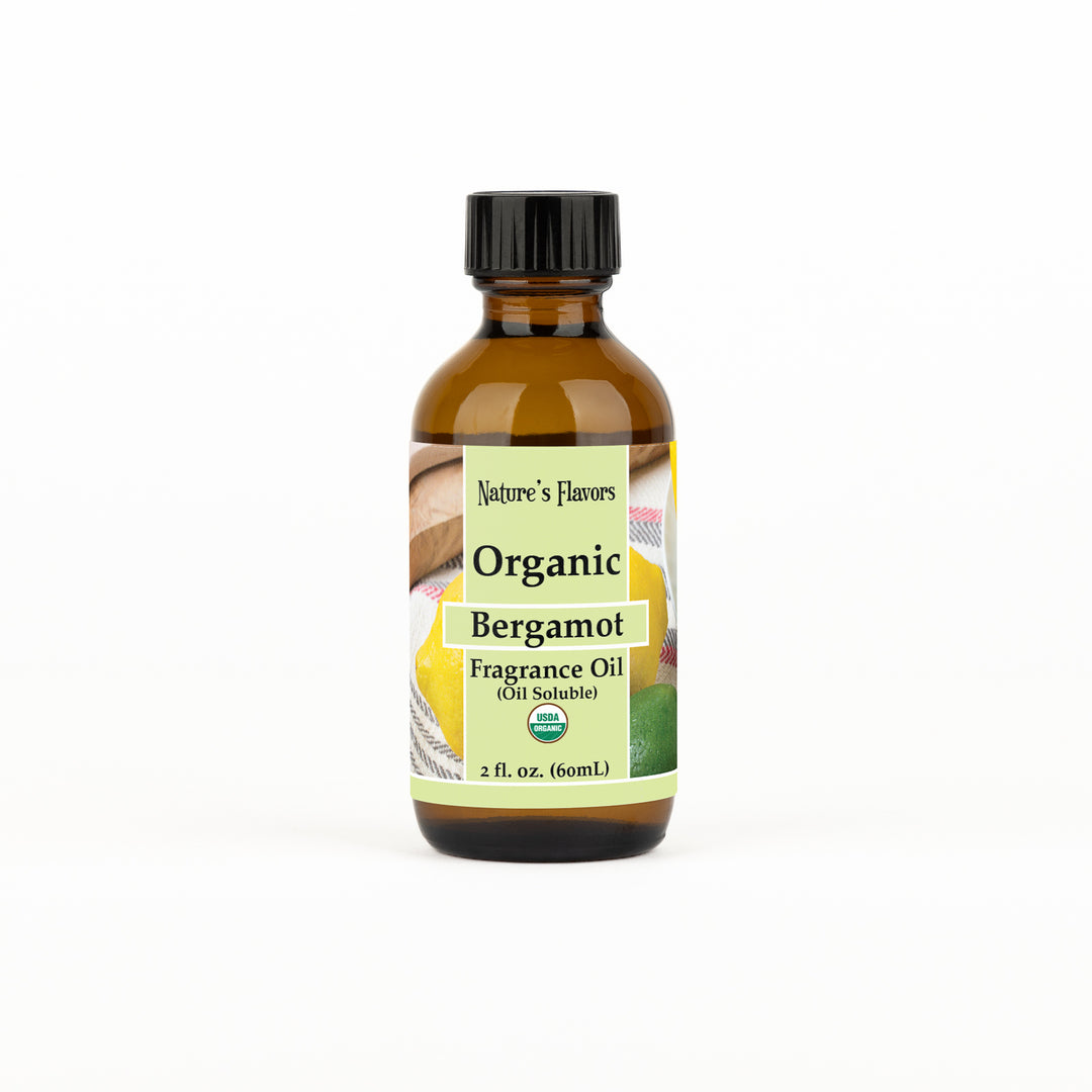 Bergamot Fragrance Oil (Oil Soluble), Organic