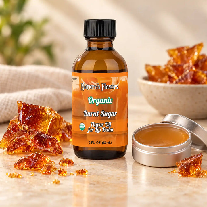 Organic Burnt Sugar Flavor Oil for Lip Balm