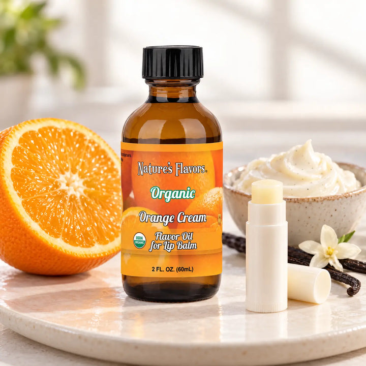 Organic Orange Cream Flavor Oil for Lip Balm