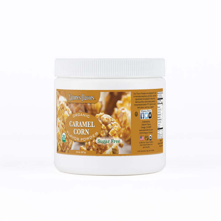 Caramel Corn Flavor Powder (Sugar-Free), Organic