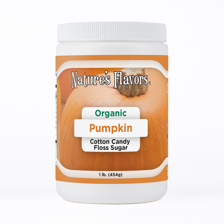 Pumpkin Cotton Candy Floss Sugar, Organic