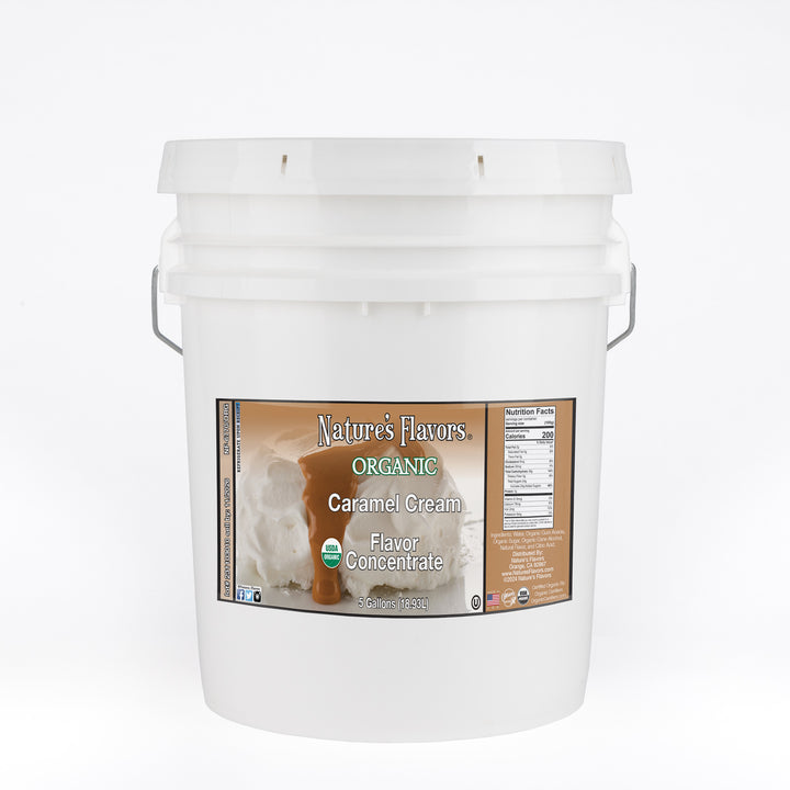 Caramel Cream Flavor Concentrate, Organic