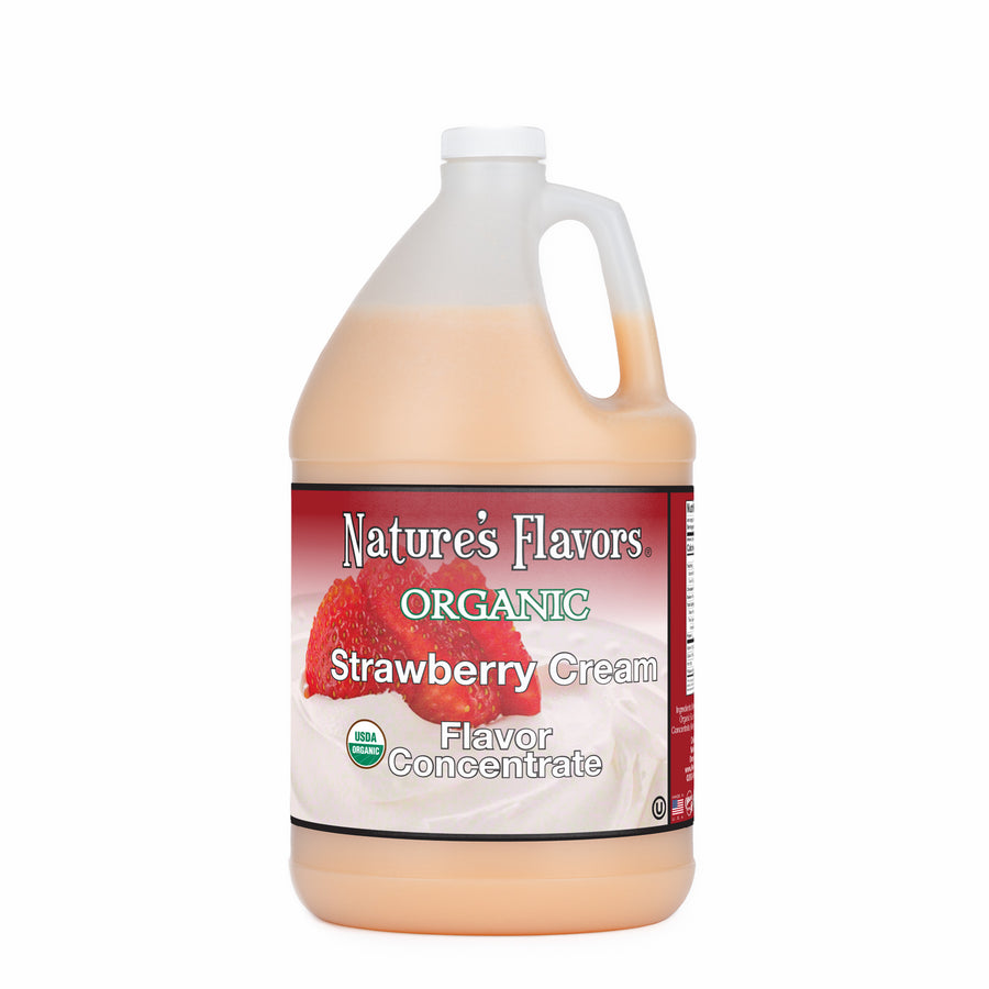 Strawberry Cream Flavor Concentrate, Organic