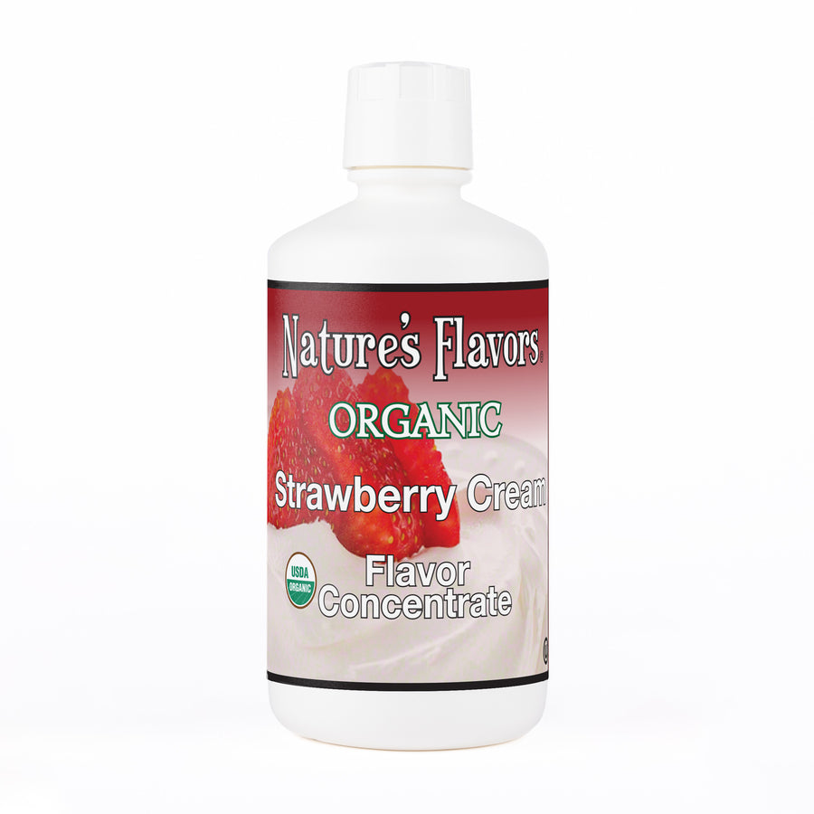 Strawberry Cream Flavor Concentrate, Organic
