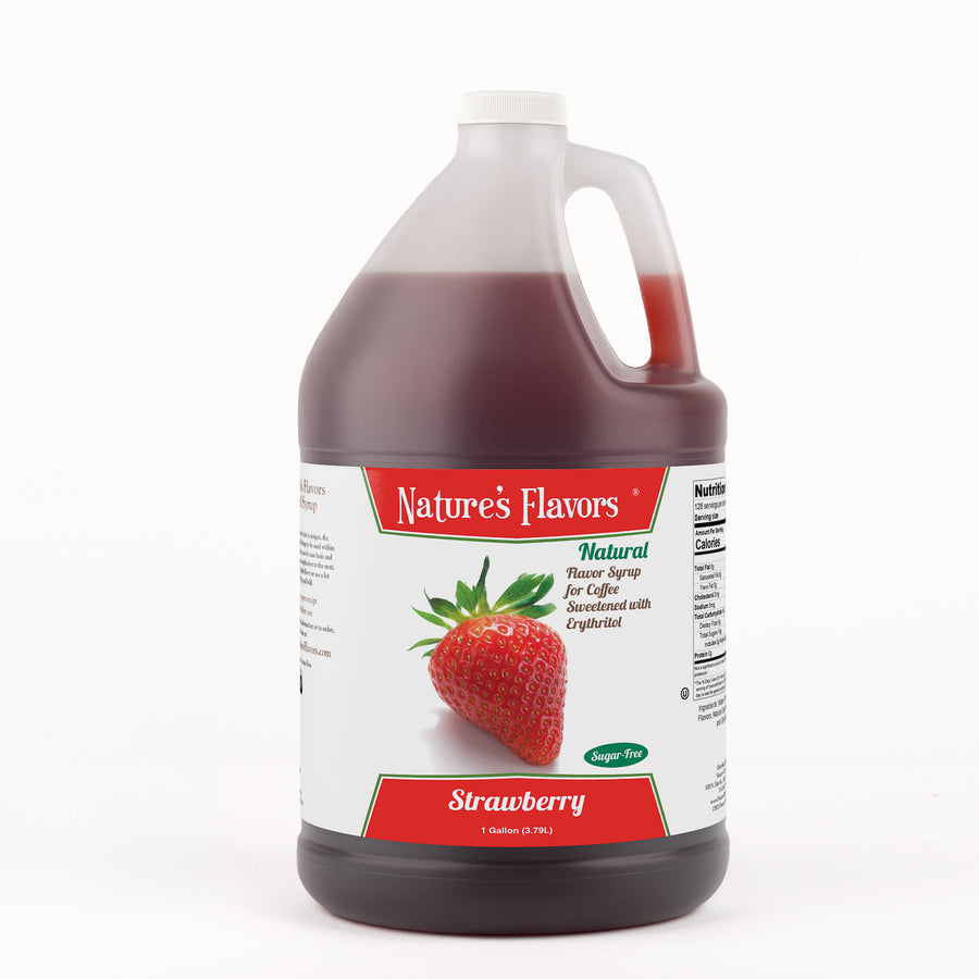 Sugar Free Strawberry Coffee Syrup
