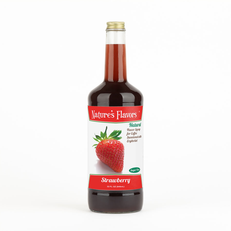 Sugar Free Strawberry Coffee Syrup