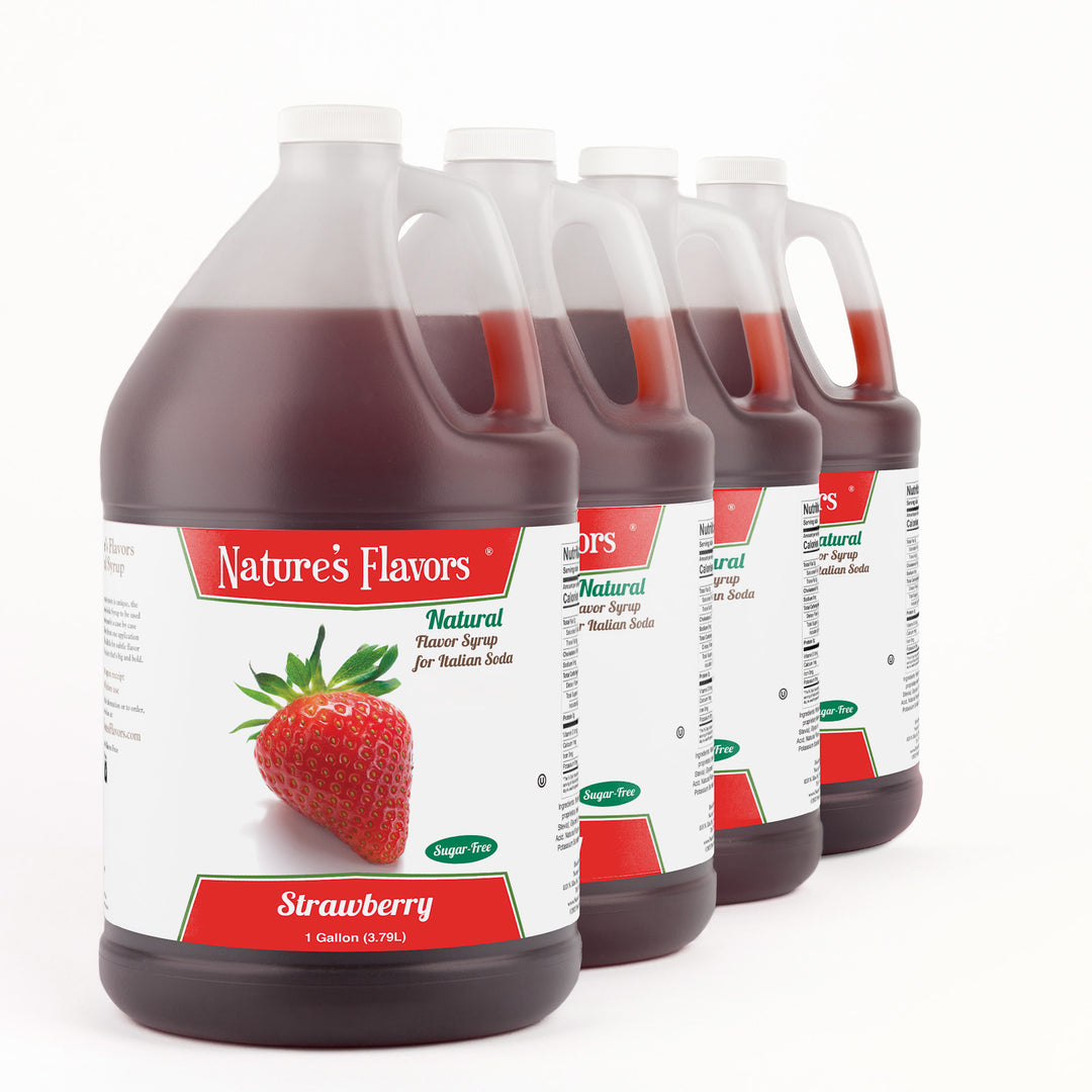Sugar Free Strawberry Italian Soda Syrup