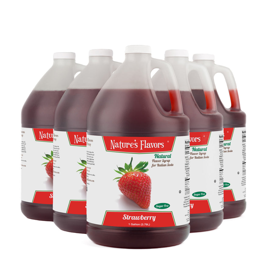 Sugar Free Strawberry Italian Soda Syrup