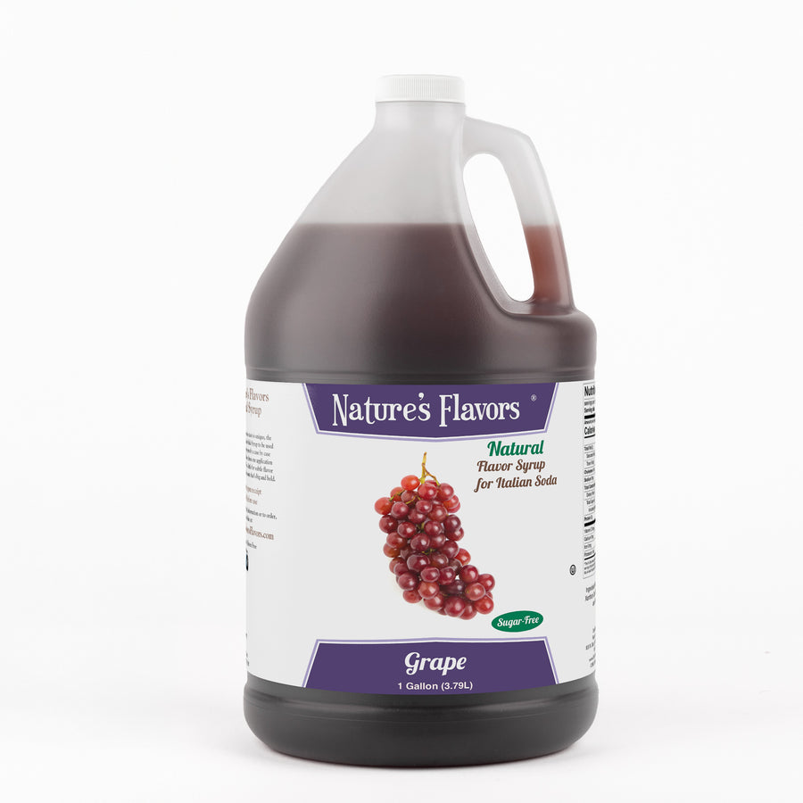 Sugar Free Grape Italian Soda Syrup