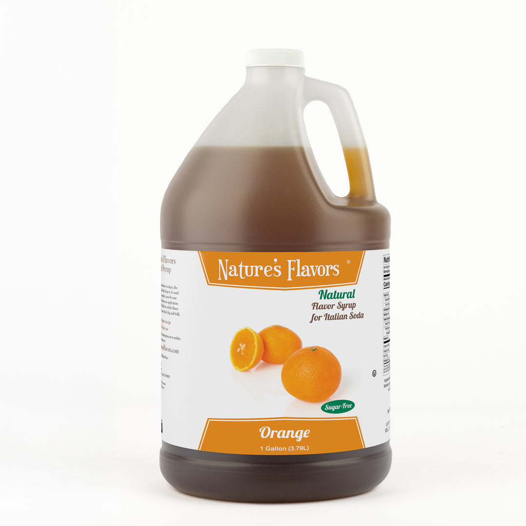 Sugar Free Orange Italian Soda Syrup
