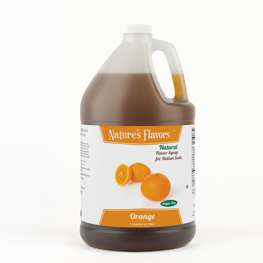 Sugar Free Orange Italian Soda Syrup