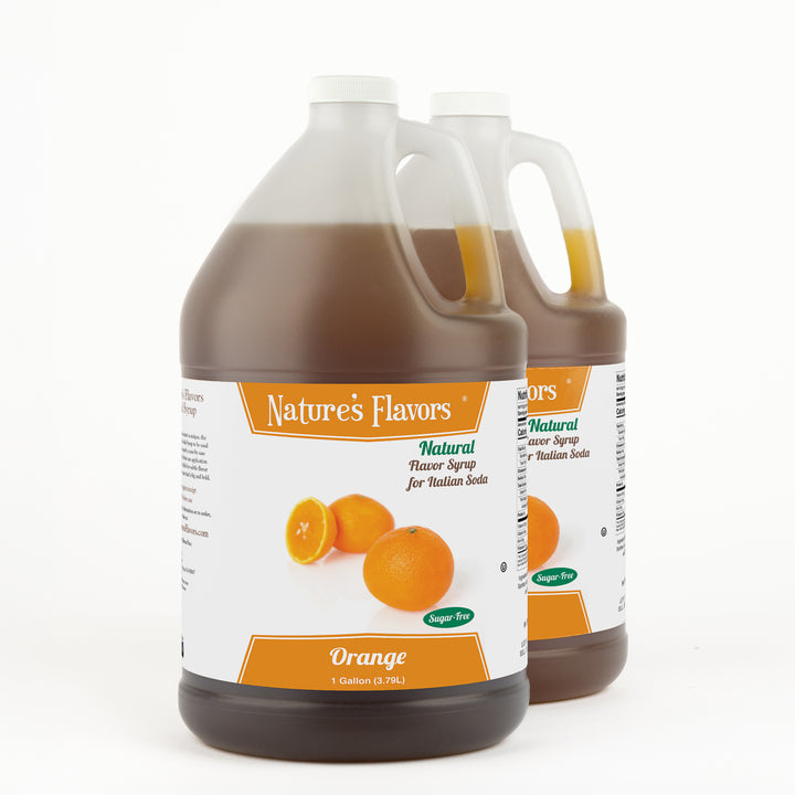 Sugar Free Orange Italian Soda Syrup