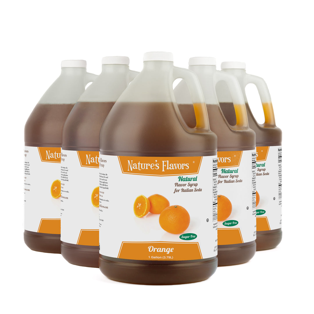 Sugar Free Orange Italian Soda Syrup