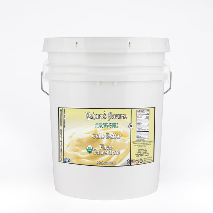 Organic Cake Batter Flavor Concentrate Without Diacetyl