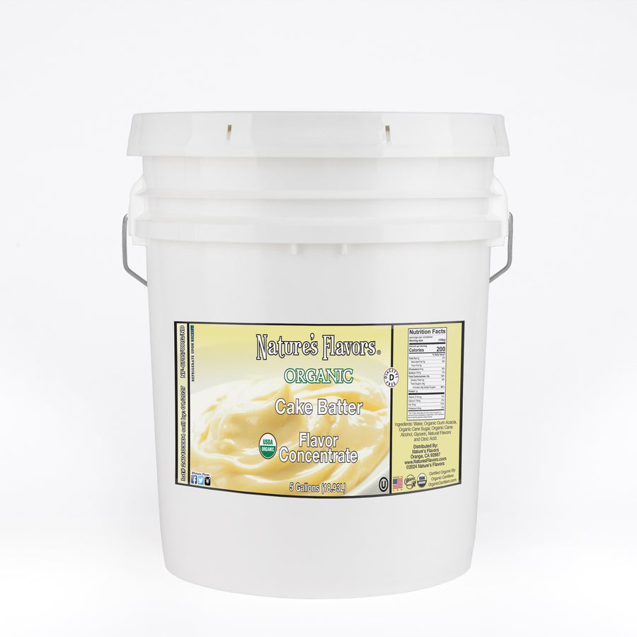 Organic Cake Batter Flavor Concentrate Without Diacetyl