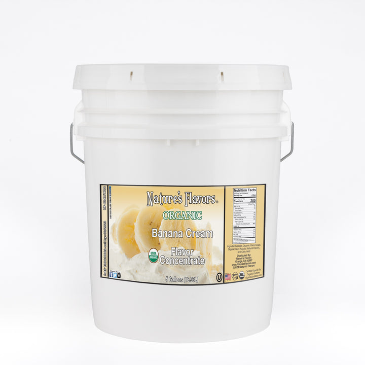 Banana Cream Flavor Concentrate, Organic