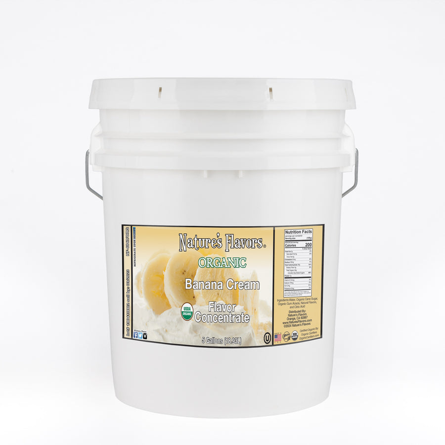 Banana Cream Flavor Concentrate, Organic