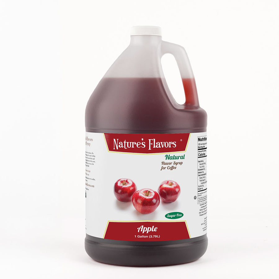 1gal Apple coffee syrup sugar free
