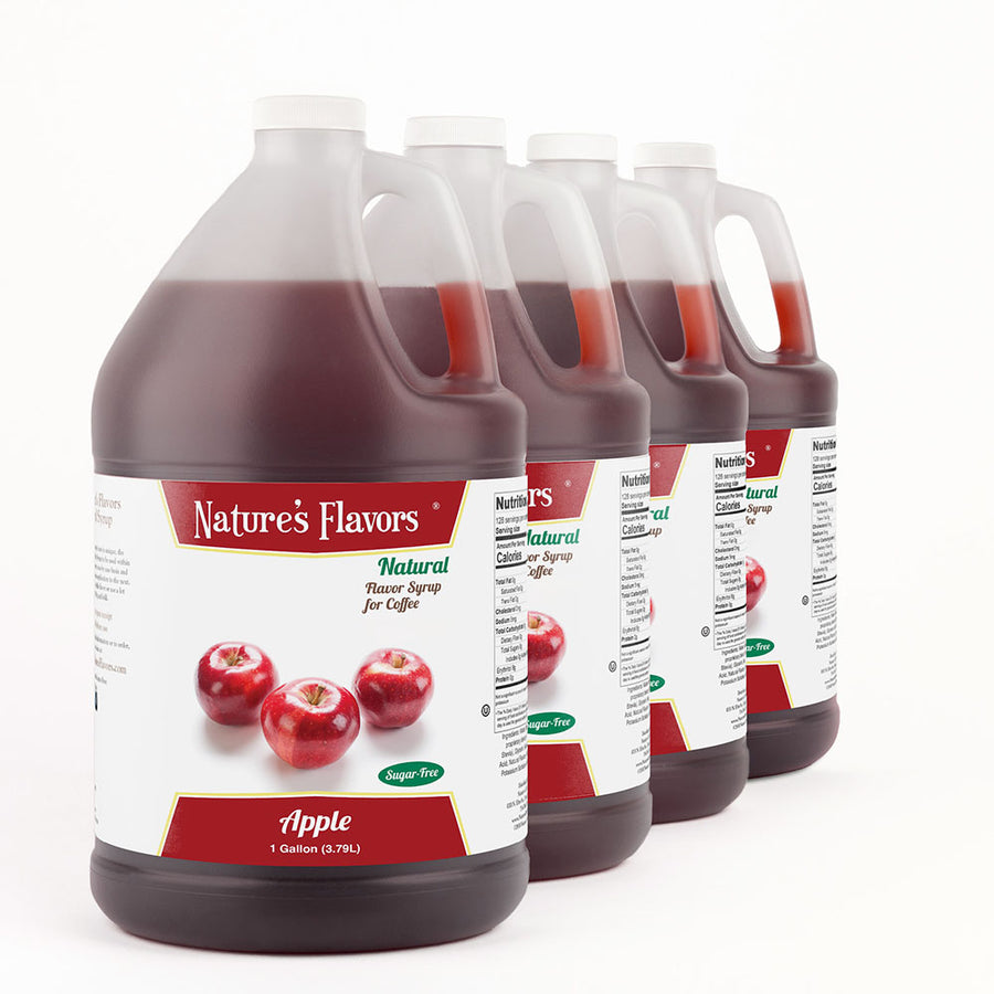 4gal Apple coffee syrup sugar free