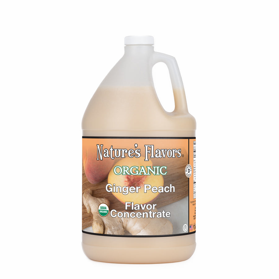 Organic Ginger Peach Flavor Concentrate Without Diacetyl