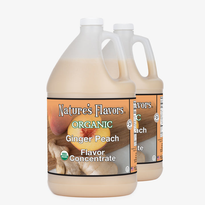Organic Ginger Peach Flavor Concentrate Without Diacetyl