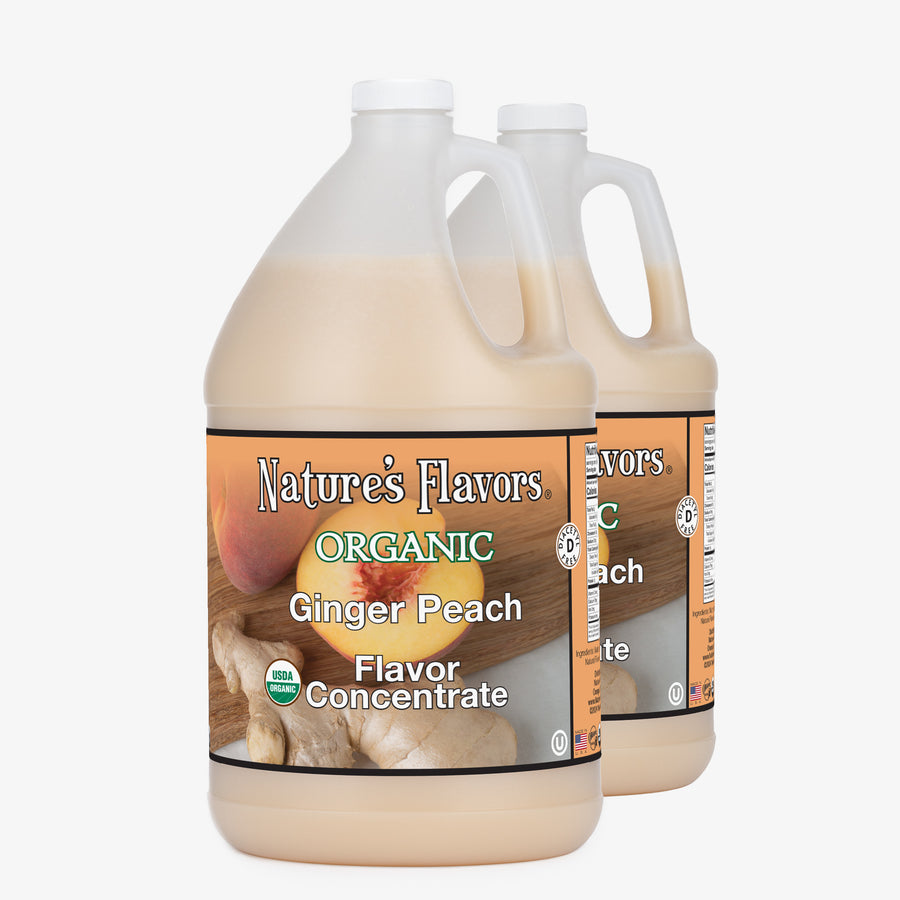 Organic Ginger Peach Flavor Concentrate Without Diacetyl
