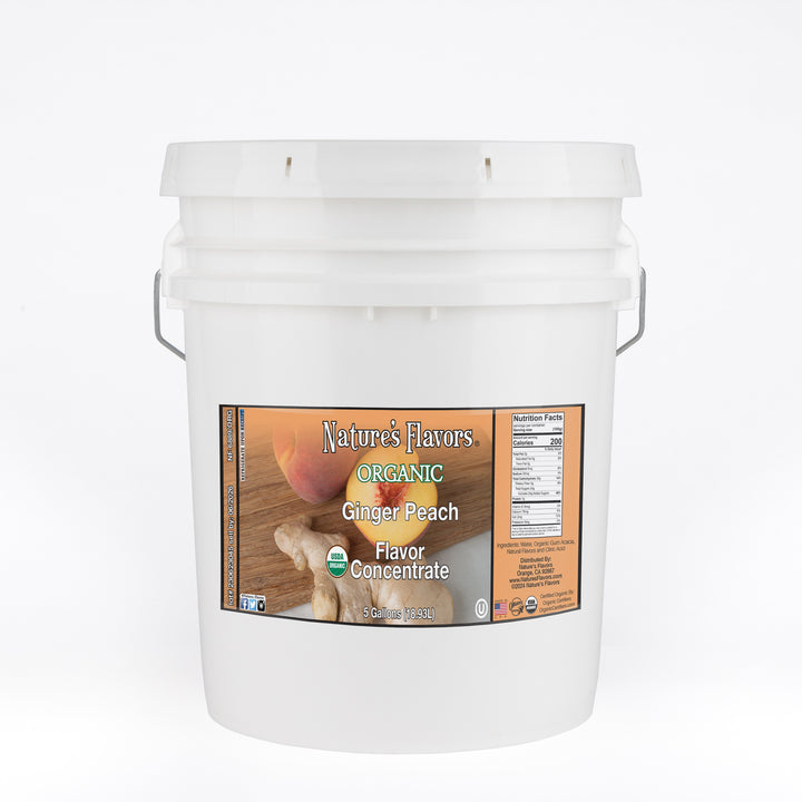 Ginger Peach Flavor Concentrate, Organic