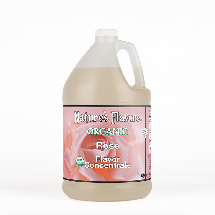 Organic Rose Flavor Concentrate Without Diacetyl