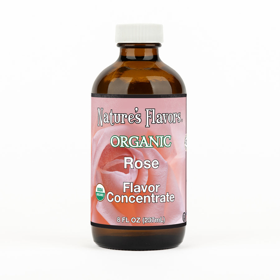 Organic Rose Flavor Concentrate Without Diacetyl