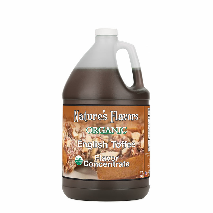 English Toffee Flavor Concentrate, Organic