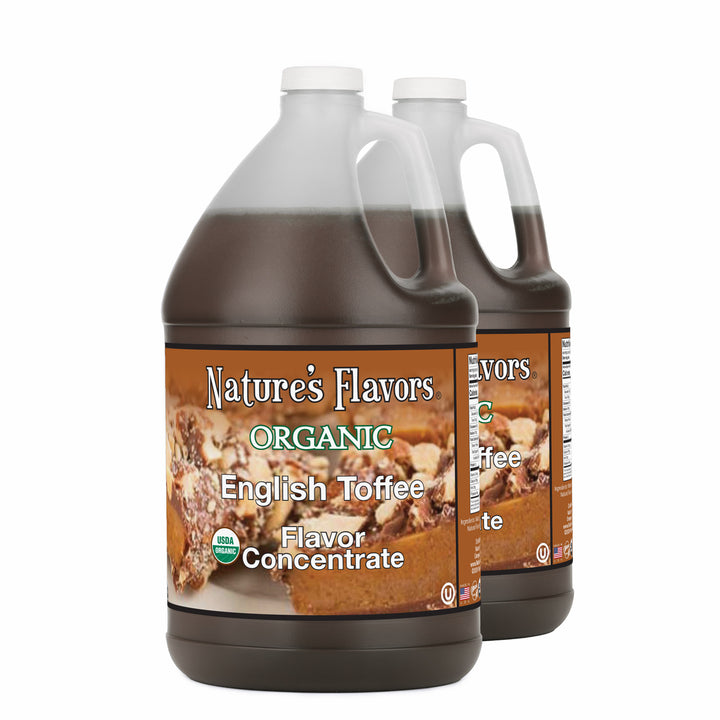 English Toffee Flavor Concentrate, Organic