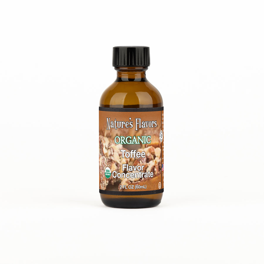 Organic Toffee Flavor Concentrate Without Diacetyl