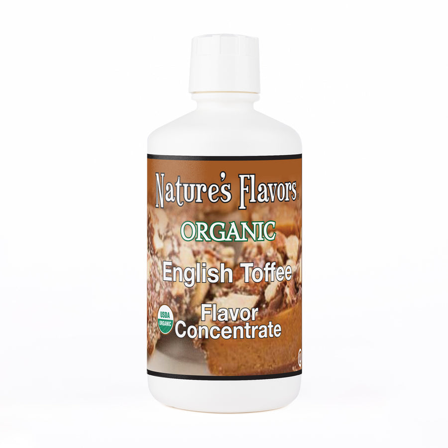 English Toffee Flavor Concentrate, Organic