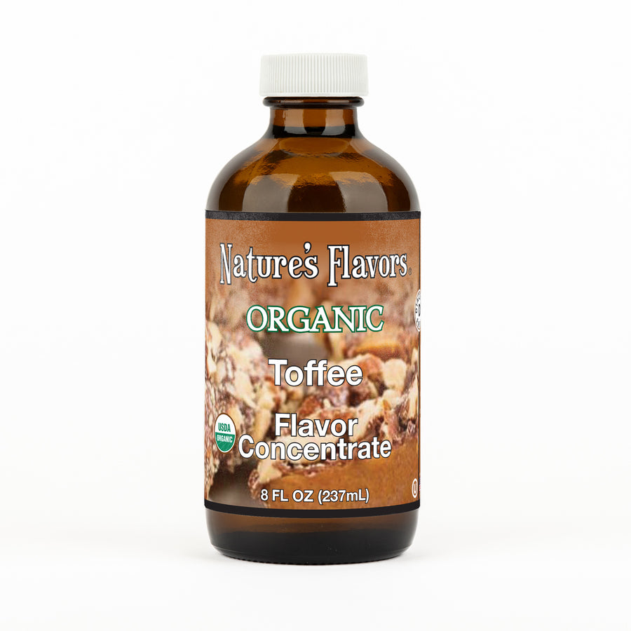 Organic Toffee Flavor Concentrate Without Diacetyl