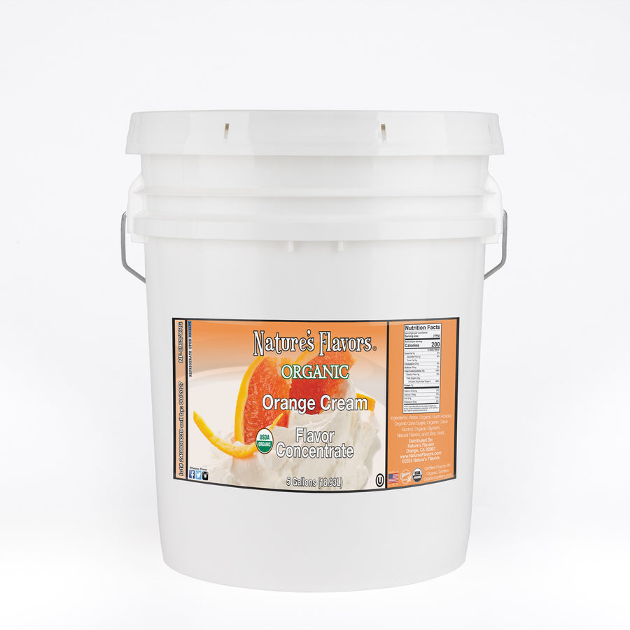 Orange Cream Flavor Concentrate, Organic
