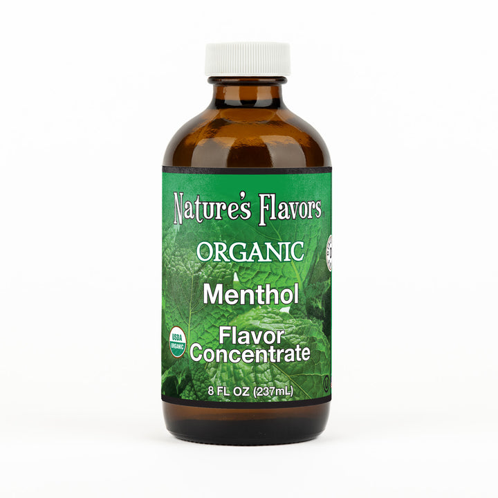 Organic Menthol Flavor Concentrate Without Diacetyl