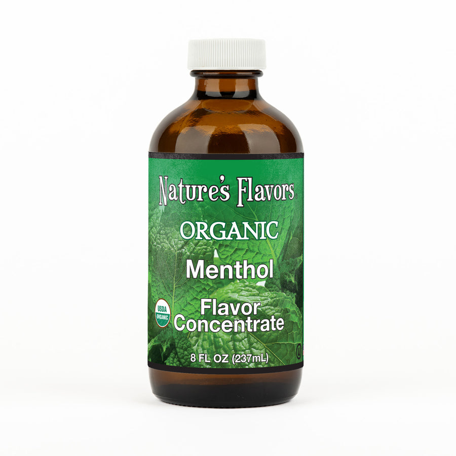 8 oz. | Menthol Flavor Concentrate, Organic | Nature's Flavors 8 oz. | Menthol Flavor Concentrate, Organic | Nature's Flavors