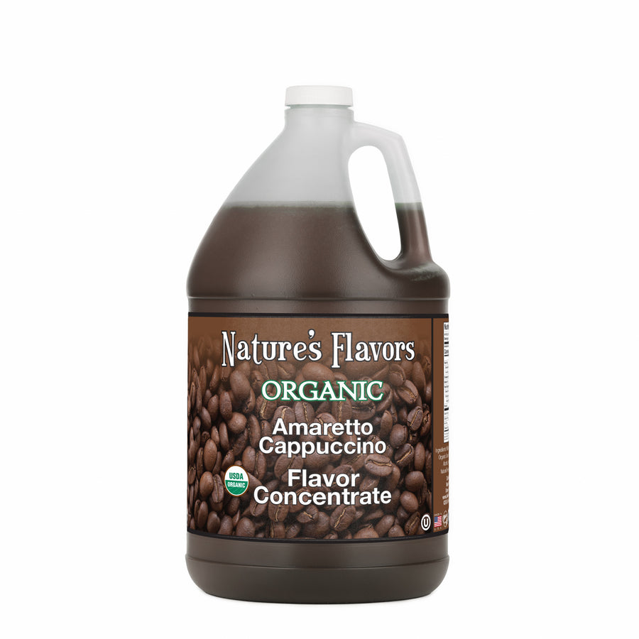Amaretto Cappuccino Flavor Concentrate, Organic