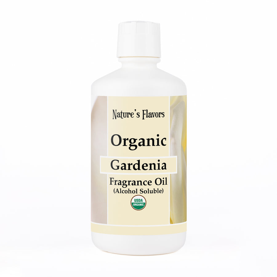 Gardenia Fragrance Oil (Alcohol Soluble), Organic