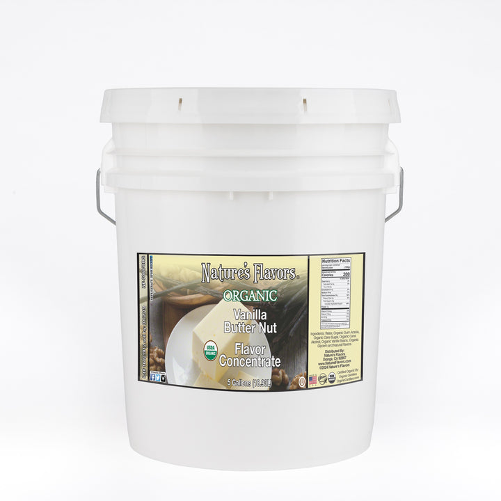 Vanilla Butter Nut Flavor Concentrate, Organic
