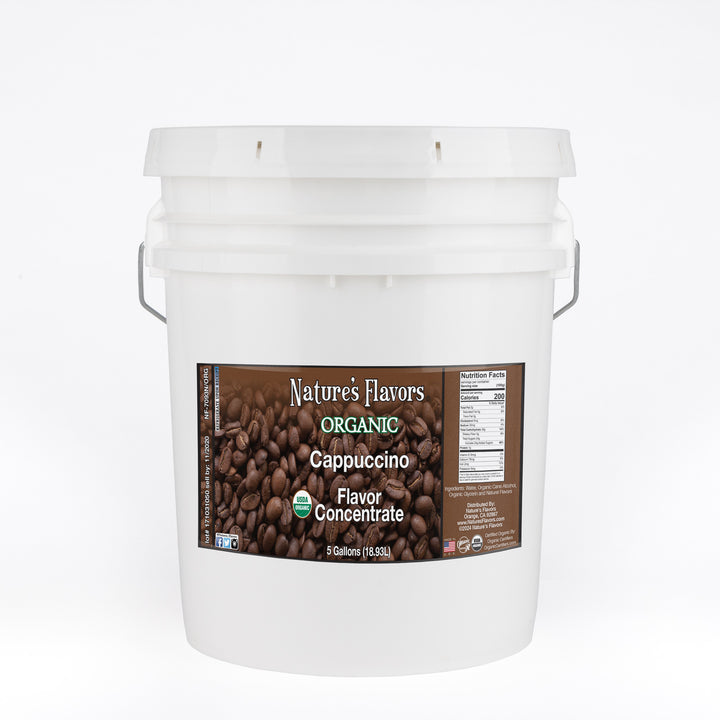 Cappuccino Flavor Concentrate, Organic