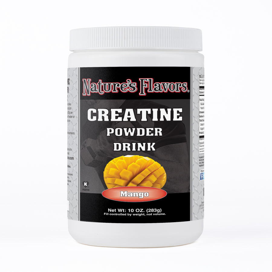 Instant Creatine Powder Drink - Mango (Kosher,Gluten free, Vegan)