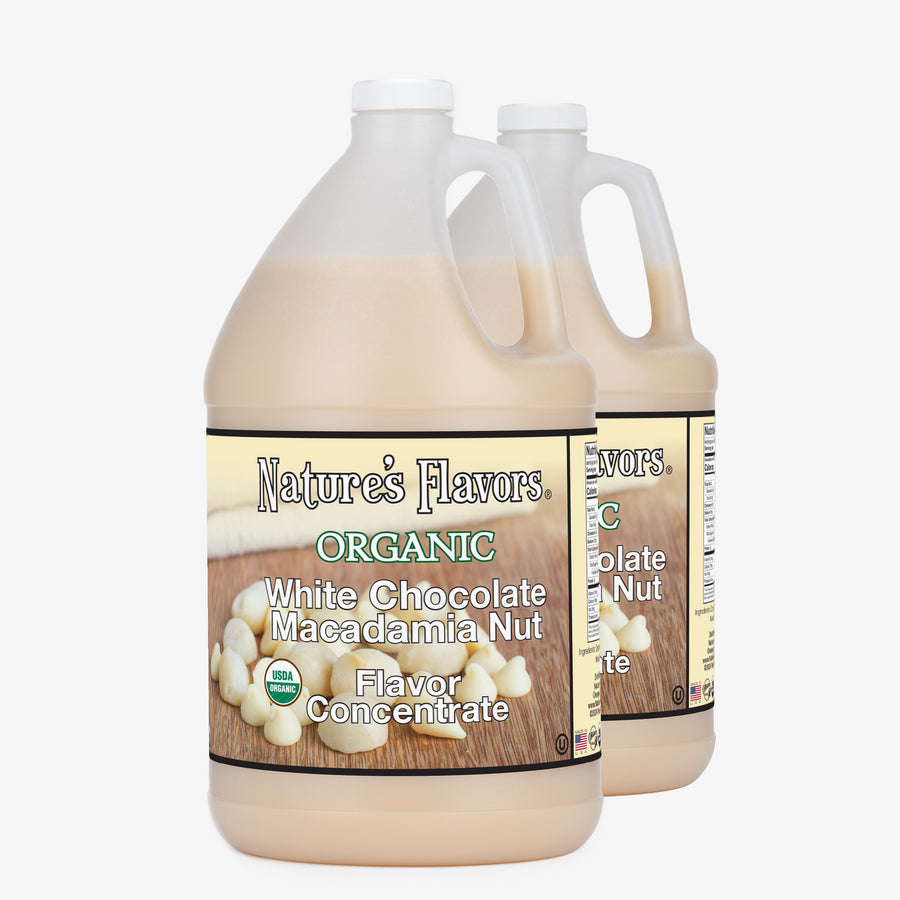 White Chocolate Macadamia Nut Flavor Concentrate, Organic