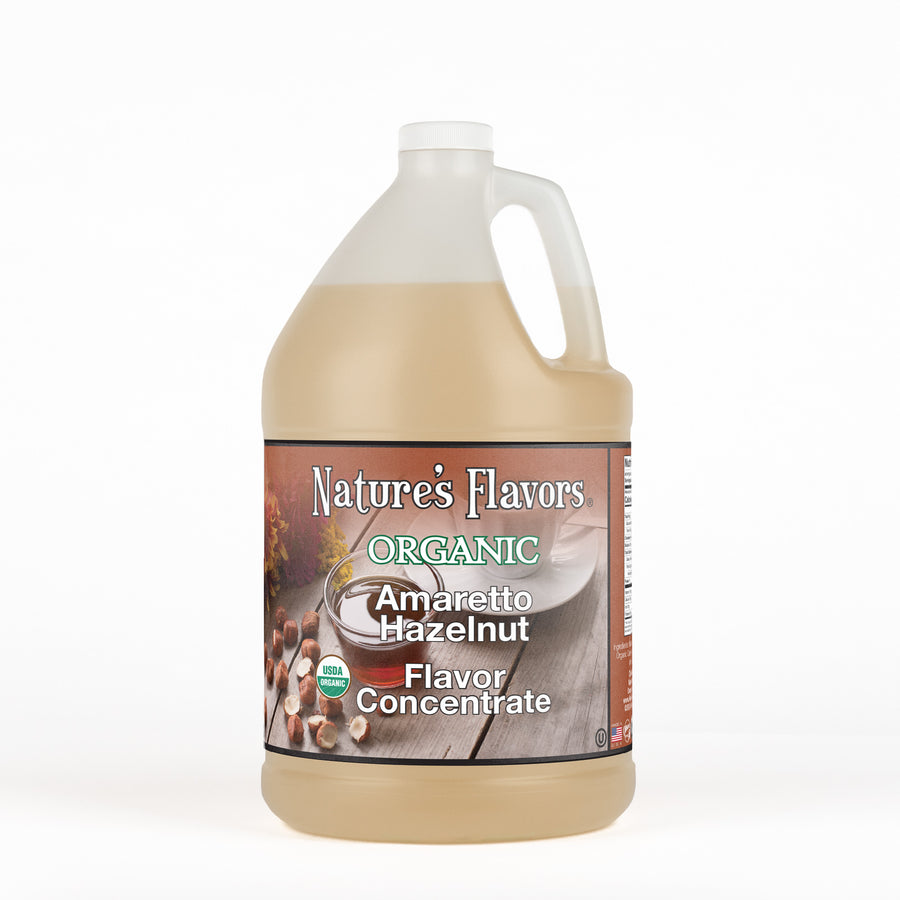 Amaretto Hazelnut Flavor Concentrate, Organic