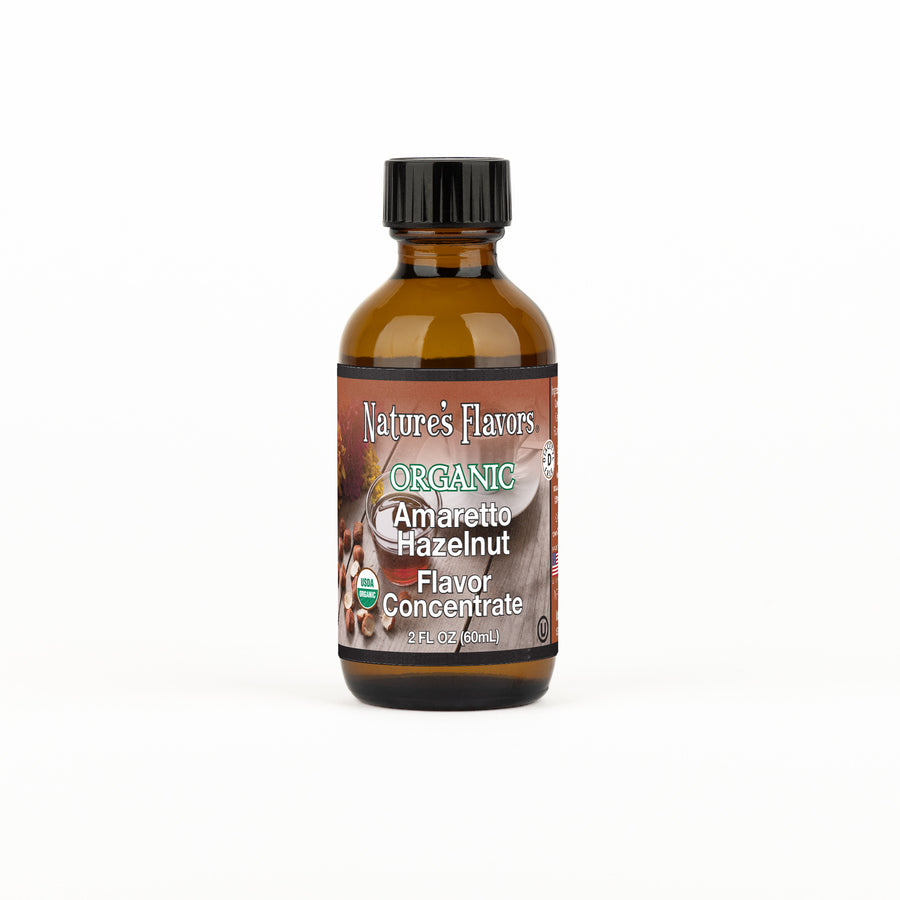 Organic Amaretto Hazelnut Flavor Concentrate Without Diacetyl