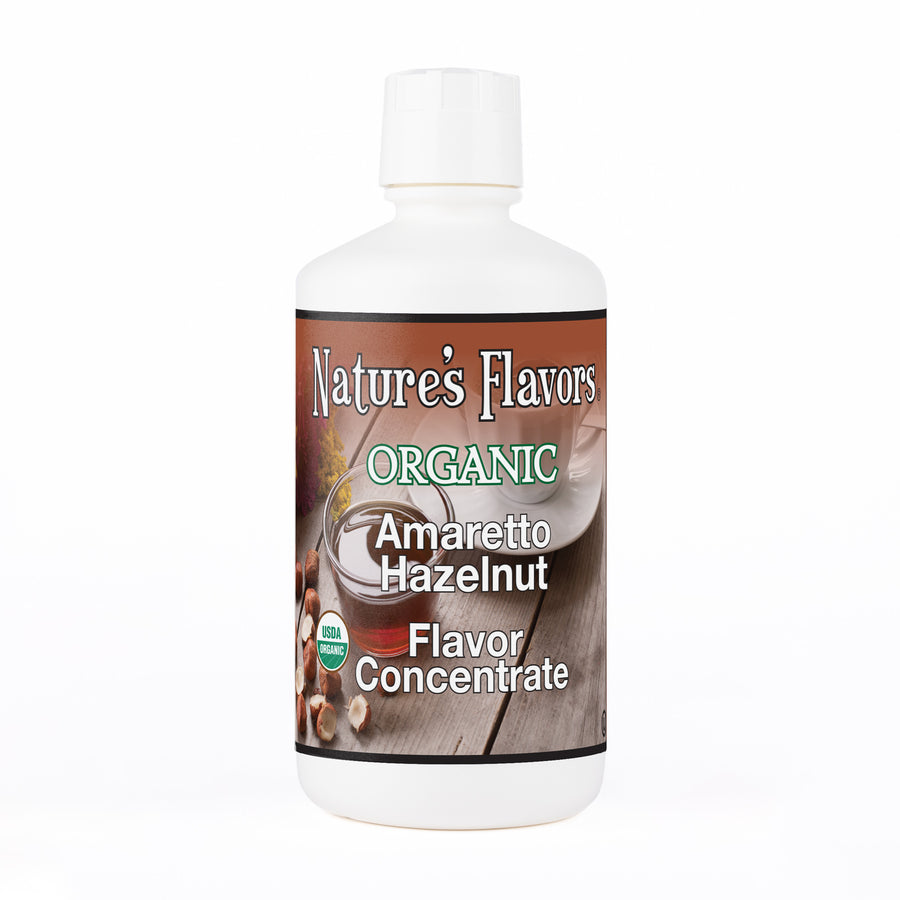 Amaretto Hazelnut Flavor Concentrate, Organic